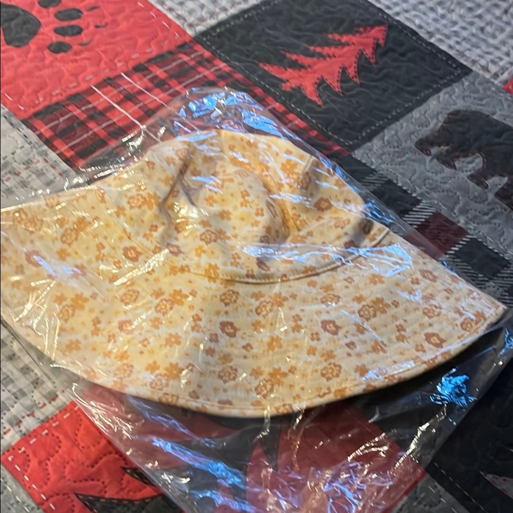 Floral Yellow Bucket Hat